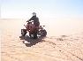 Simon almost over the top, Swakopmund